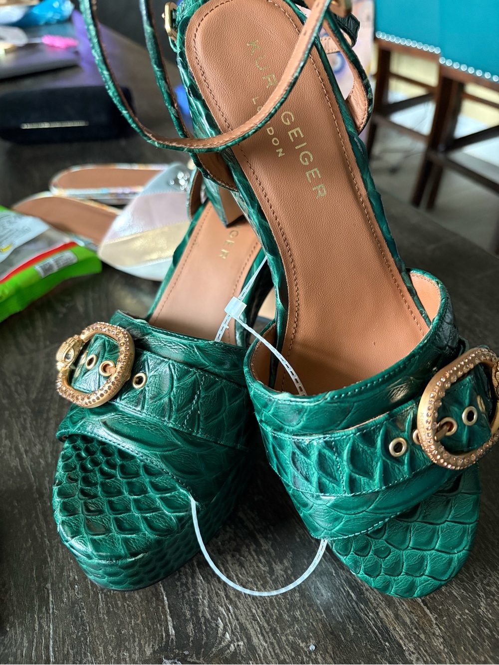Kurt Geiger London Greenwich platform sandals - Picture 6 of 10